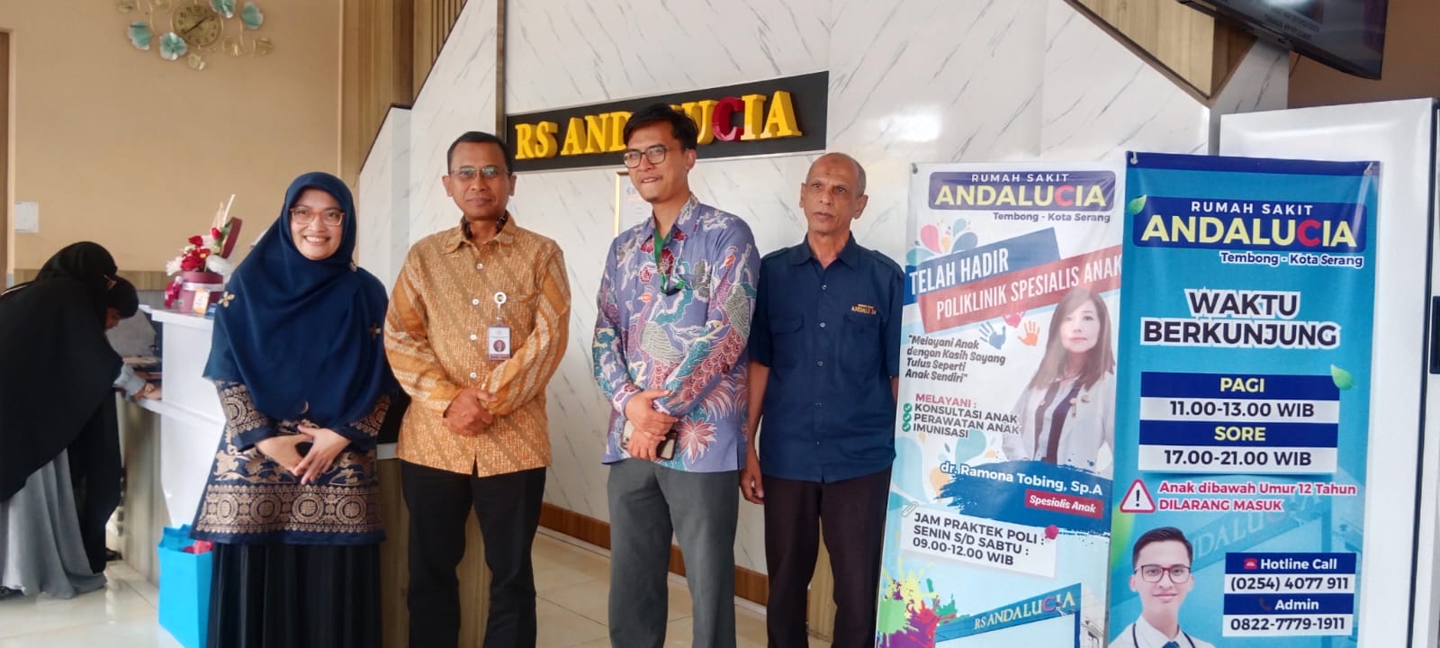 Partisipasi Rumah Sakit Andalucia Dalam Acara Peresmian Akad Massal 50.030 Rumah Bersama Presiden Prabowo di Kota Serang Banten